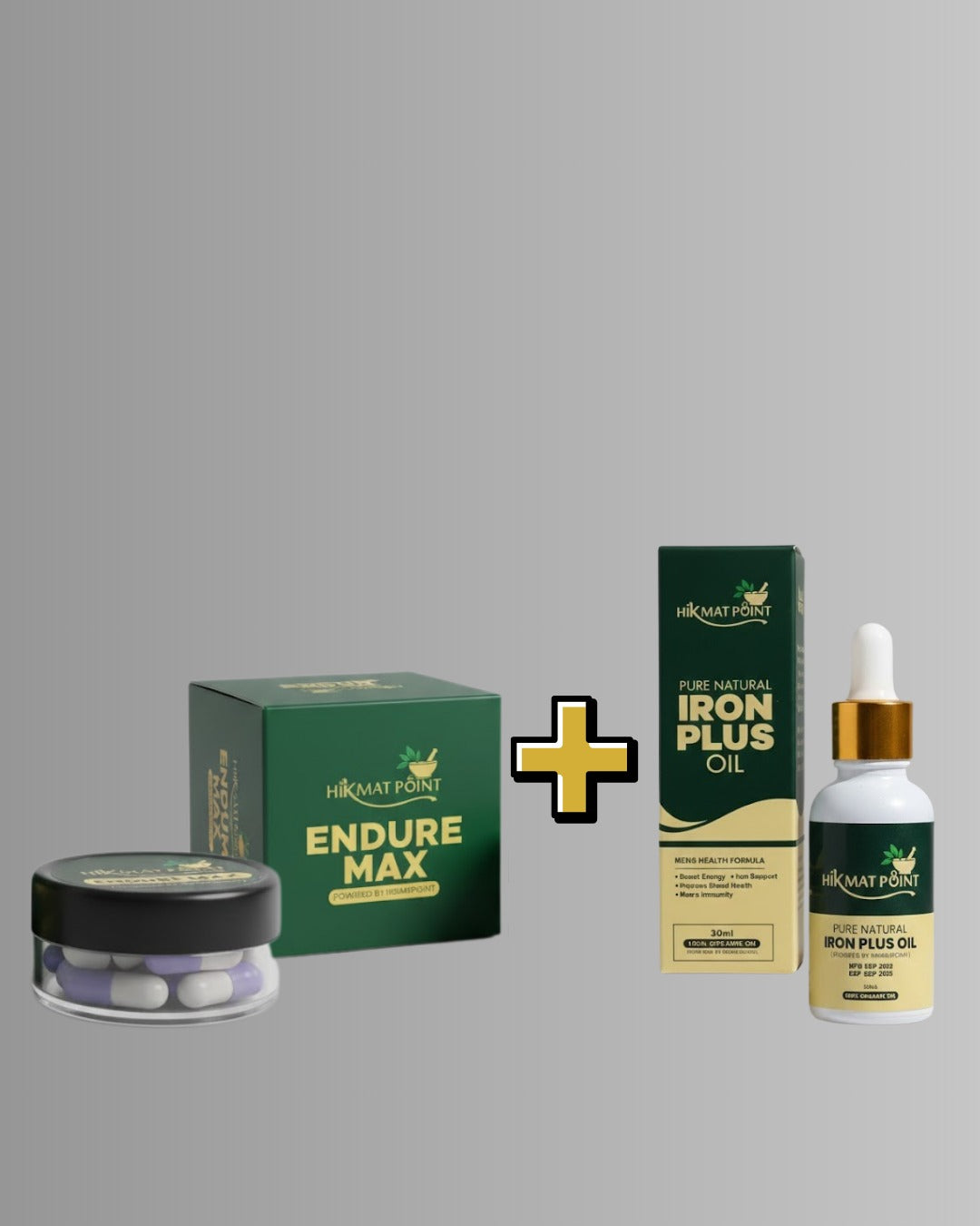 Endure Max + Iron Plus Oil